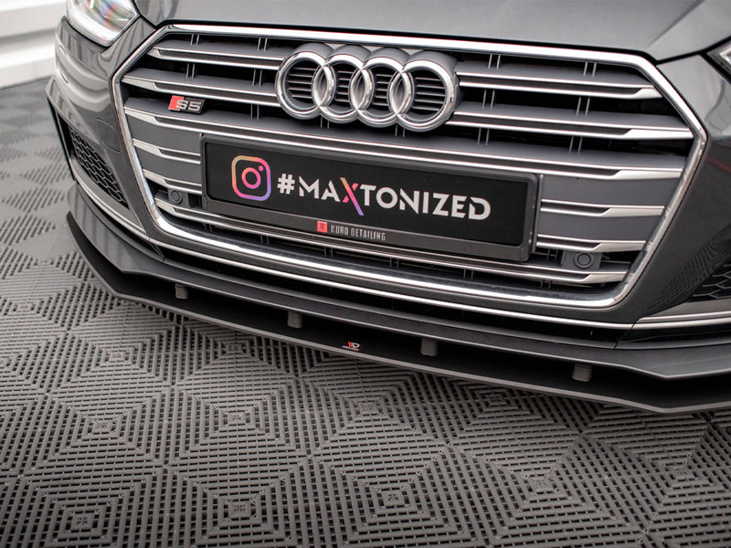 Maxton Design Street PRO Front Splitter Audi A5 S-Line / S5 Coupe / Sportback F5
