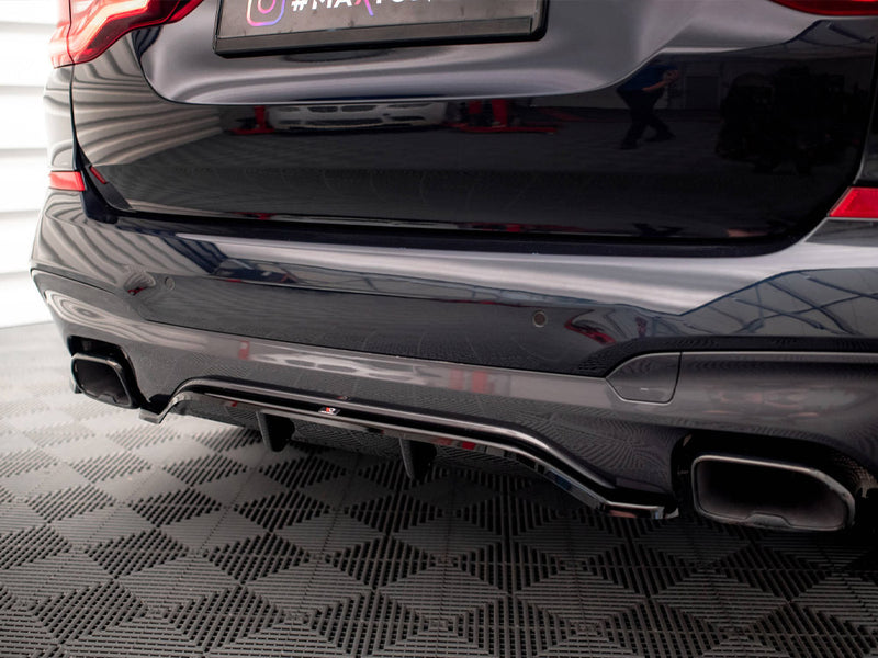 Maxton Design Rear Splitter (Vertical Bars) BMW X3 M40i / M40d G01