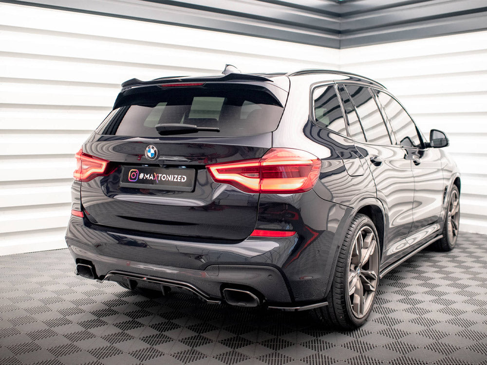 Maxton Design Rear Splitter (Vertical Bars) BMW X3 M40i / M40d G01