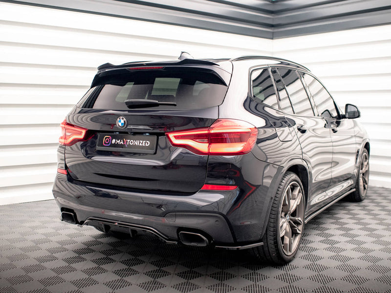 Maxton Design Rear Splitter (Vertical Bars) BMW X3 M40i / M40d G01