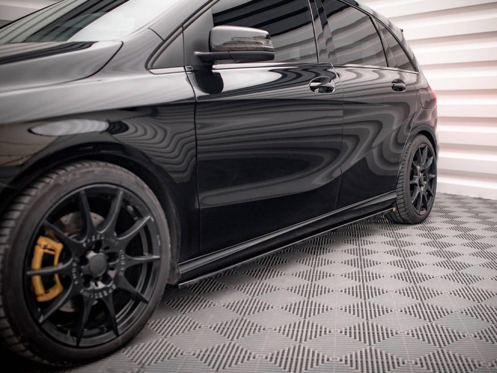 Maxton Design Side Skirts Diffusers Mercedes B W246 Facelift