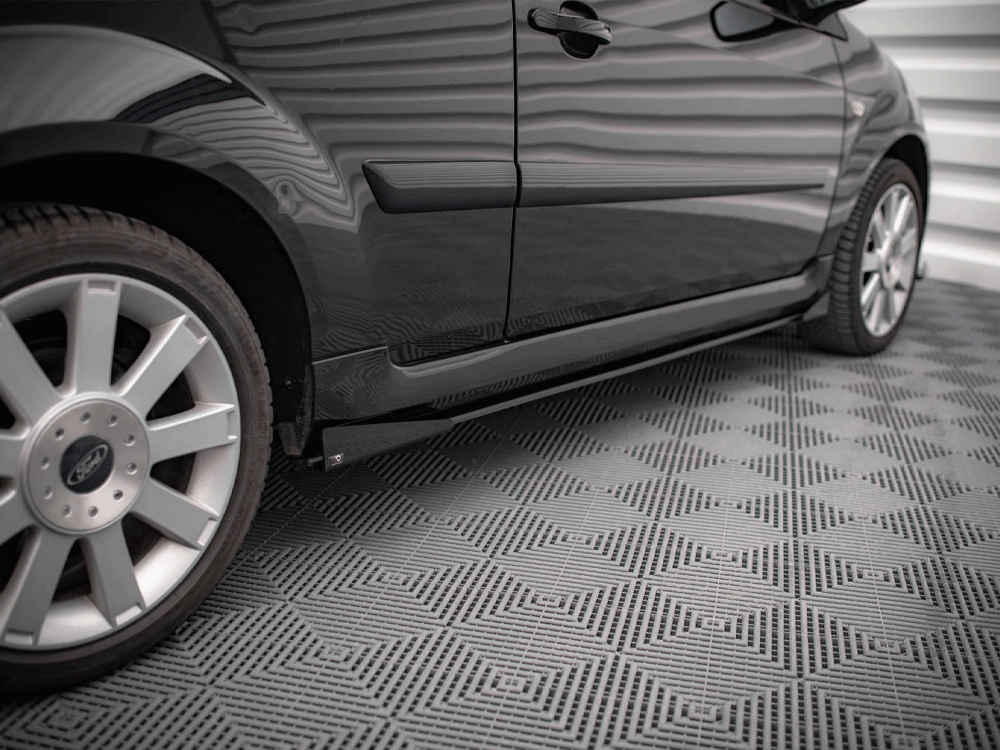 Maxton Design Street PRO Side Skirts Diffusers + Flaps Ford Fiesta ST Mk6