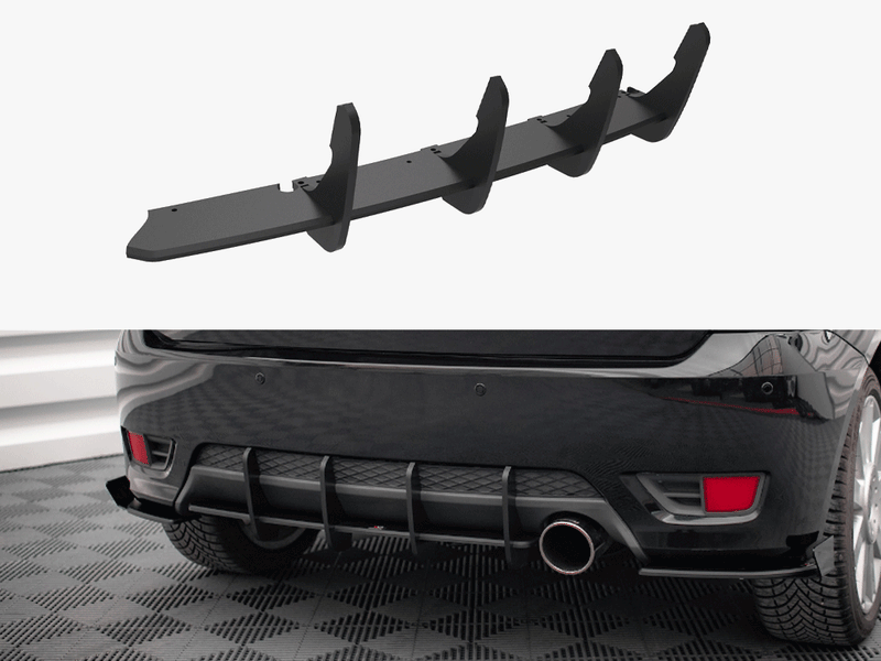 Maxton Design Street PRO Rear Diffuser Ford Fiesta ST Mk6