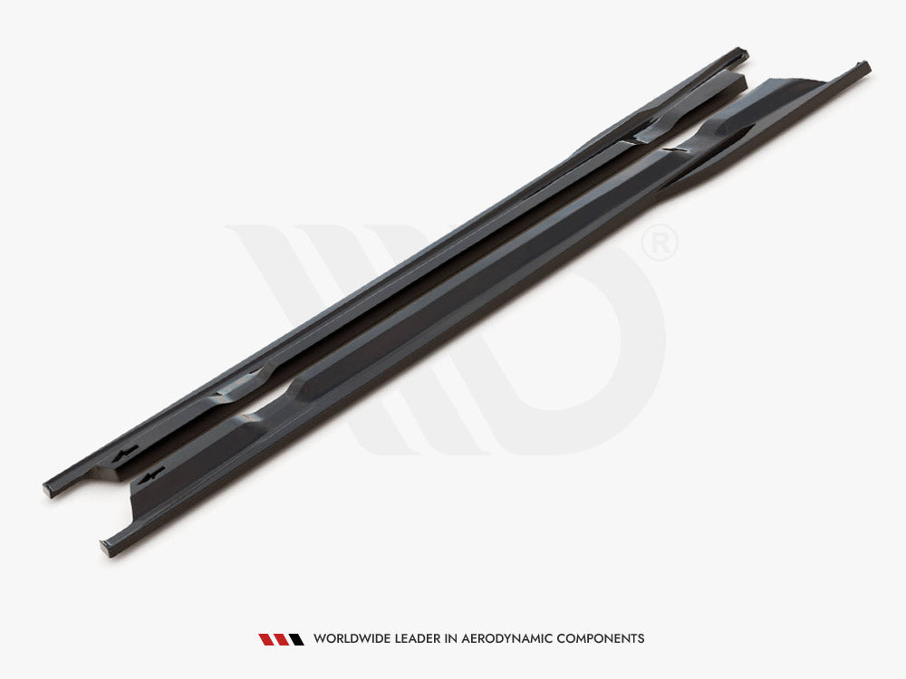 Maxton Design Side Skirts Diffusers Nissan GTR R35 1st Facelift