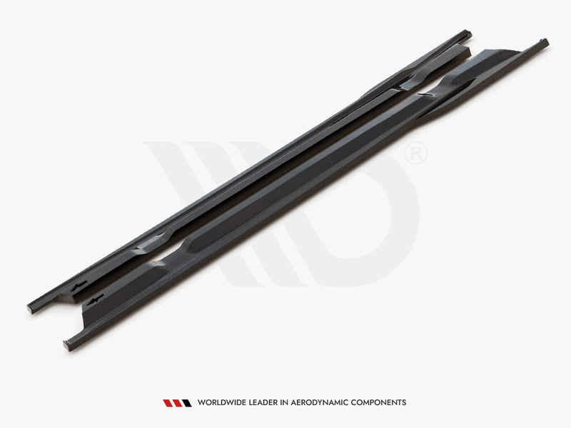 Maxton Design Side Skirts Diffusers Nissan GTR R35 1st Facelift