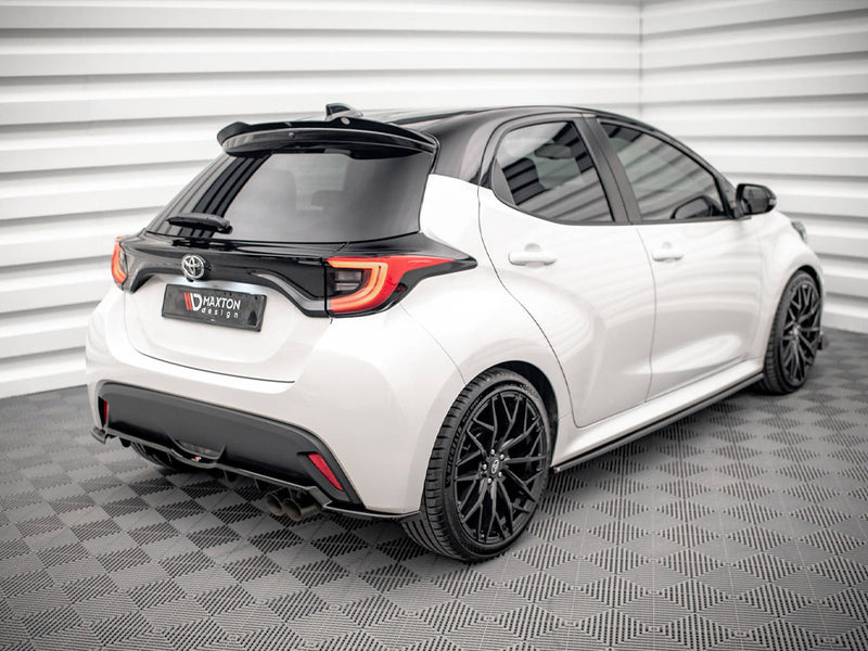 Maxton Design Rear Splitter V.2 (Vertical Bars) Toyota Yaris Mk4