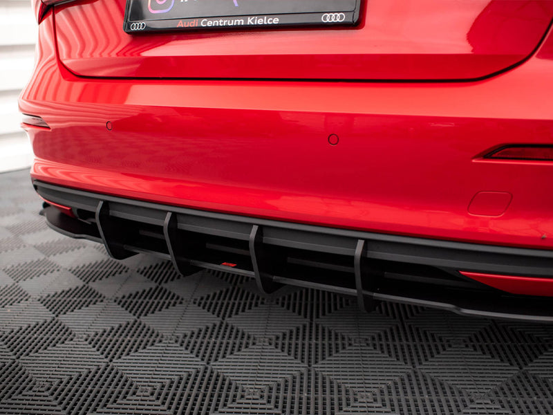 Maxton Design Street PRO Rear Valance + Flaps Audi A3 Sportback 8Y
