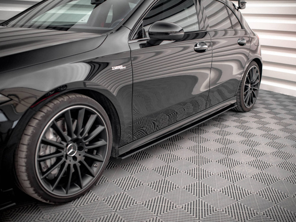 Maxton Design Street PRO Side Skirts Diffusers Mercedes A35 AMG / AMG-Line Aero Pack W177