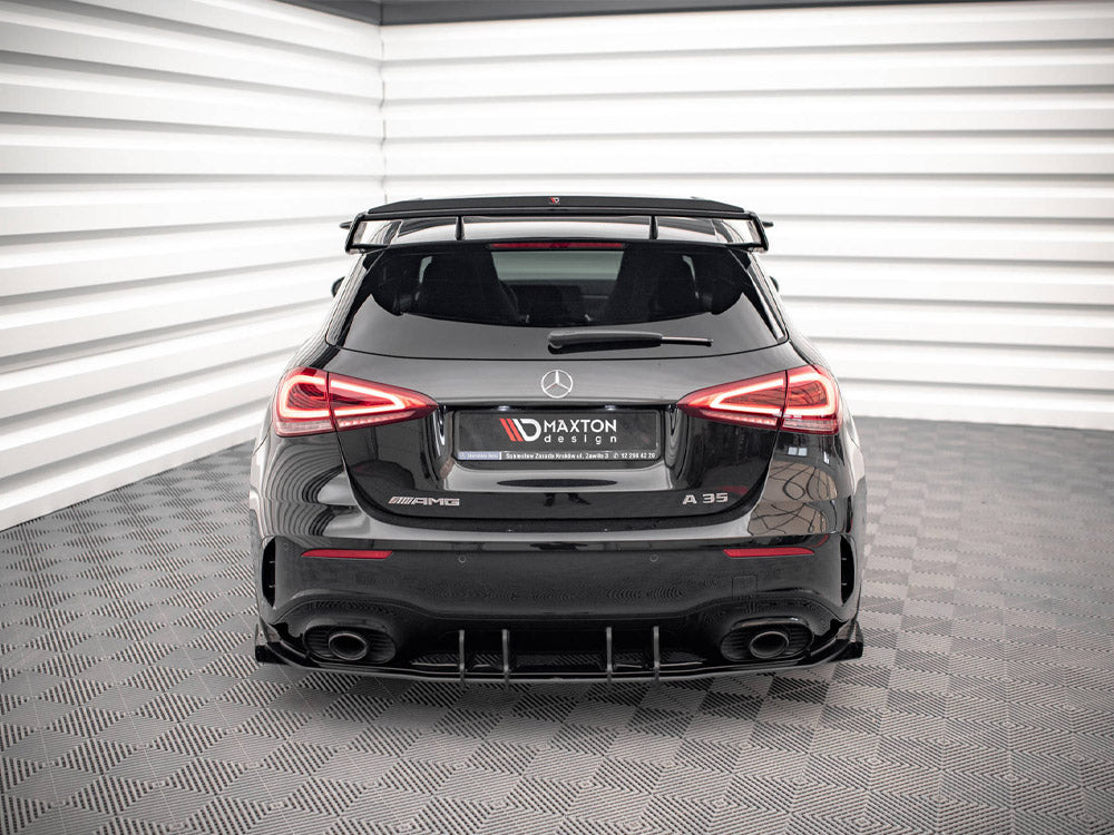 Maxton Design Street PRO Rear Valance + Flaps Mercedes A35 AMG Hatchback Aero Pack W177