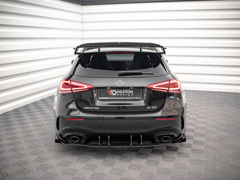 Maxton Design Street PRO Rear Valance + Flaps Mercedes A35 AMG Hatchback Aero Pack W177