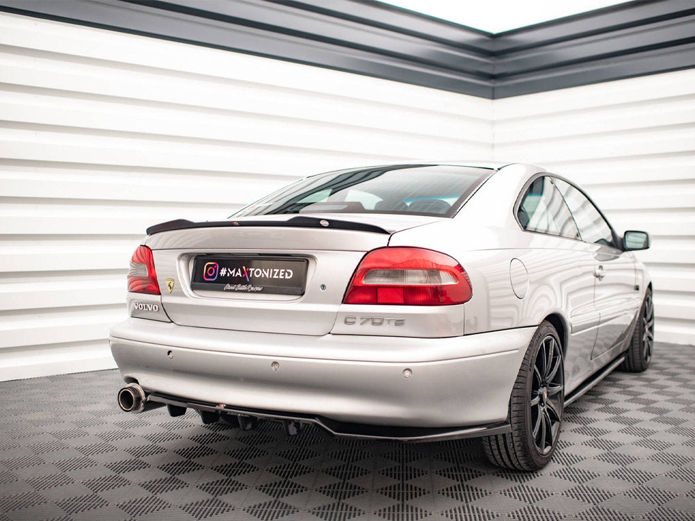 Maxton Design Central Rear Splitter (Vertical Bars) Volvo C70 Mk1