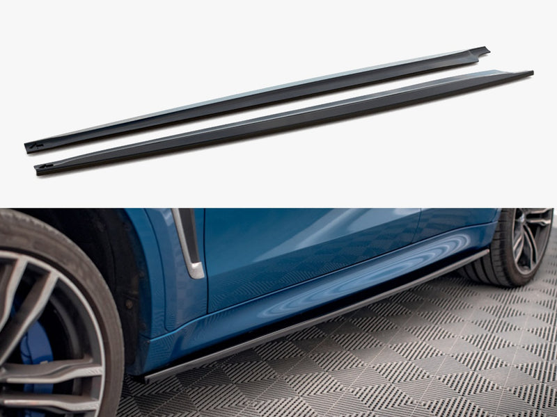 Maxton Design Side Skirts Diffusers BMW X6 M F86