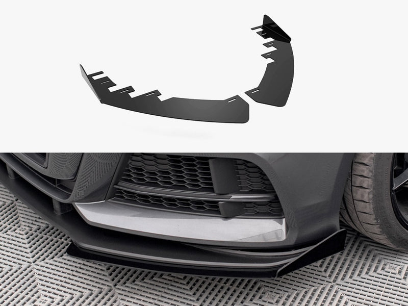 Maxton Design Front Flaps Audi S3 / A3 S-Line Sportback 8V Facelift