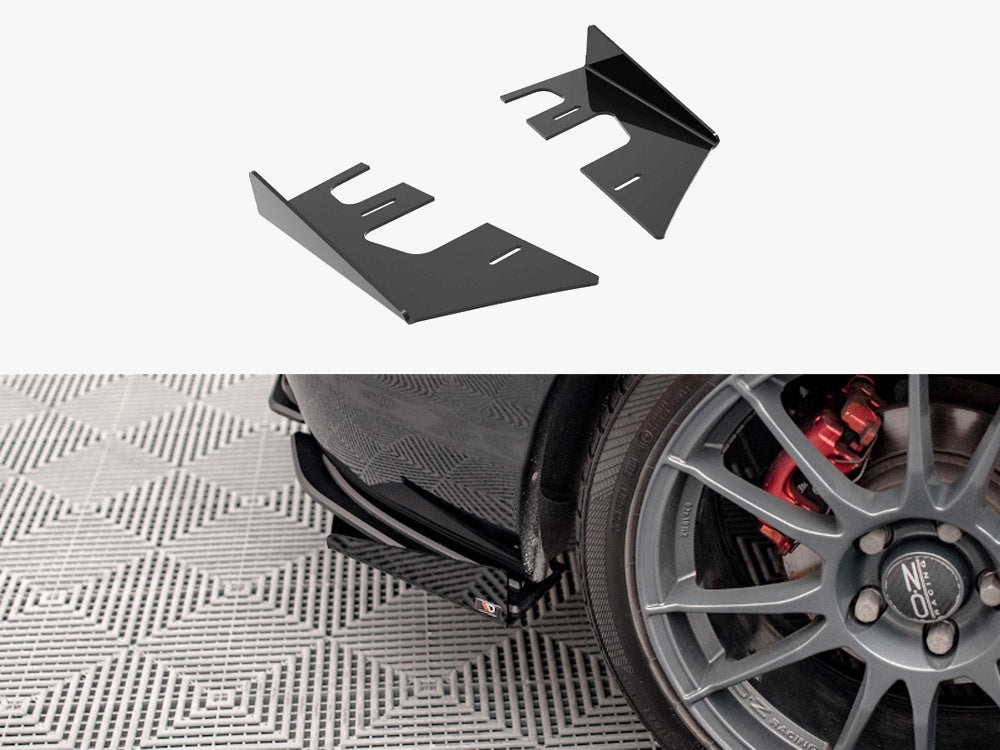 Maxton Design Rear Side Flaps Mazda 3 MPS Mk1 US-Spec Version