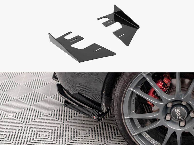 Maxton Design Rear Side Flaps Mazda 3 MPS Mk1 US-Spec Version