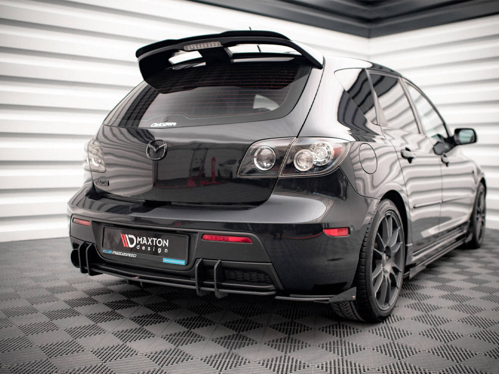 Maxton Design Rear Side Flaps Mazda 3 MPS Mk1 US-Spec Version