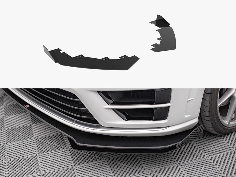 Maxton Design Front Flaps VW Golf R Mk7