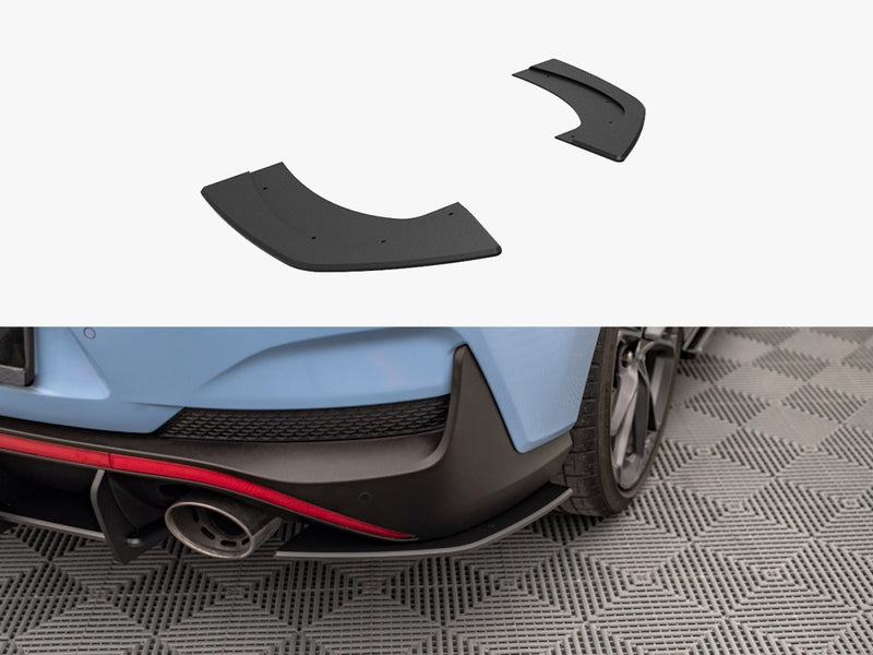 Maxton Design Street Pro Rear Side Splitters Hyundai I30 N Fastback Mk3 Facelift