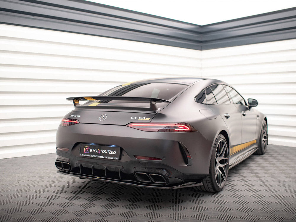 Maxton Design Rear Splitter (Vertical Bars) Mercedes AMG GT 63S 4-door Coupe Aero
