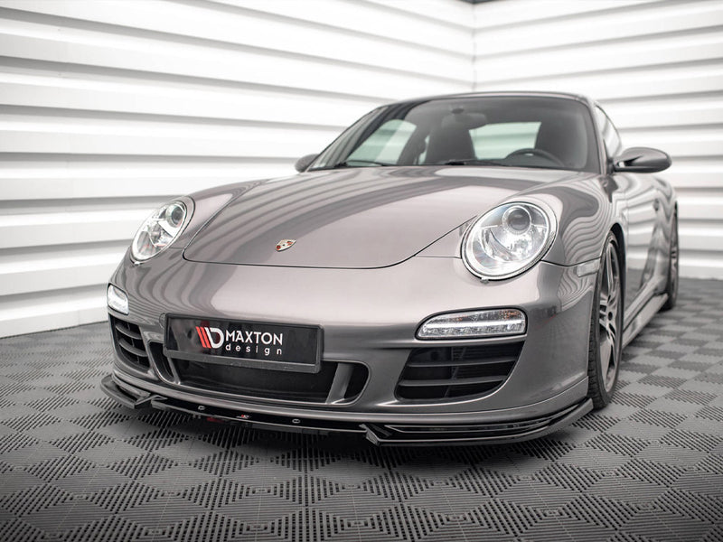 Maxton Design Front Splitter V.2 Porsche 911 Carrera GTS 997 Facelift