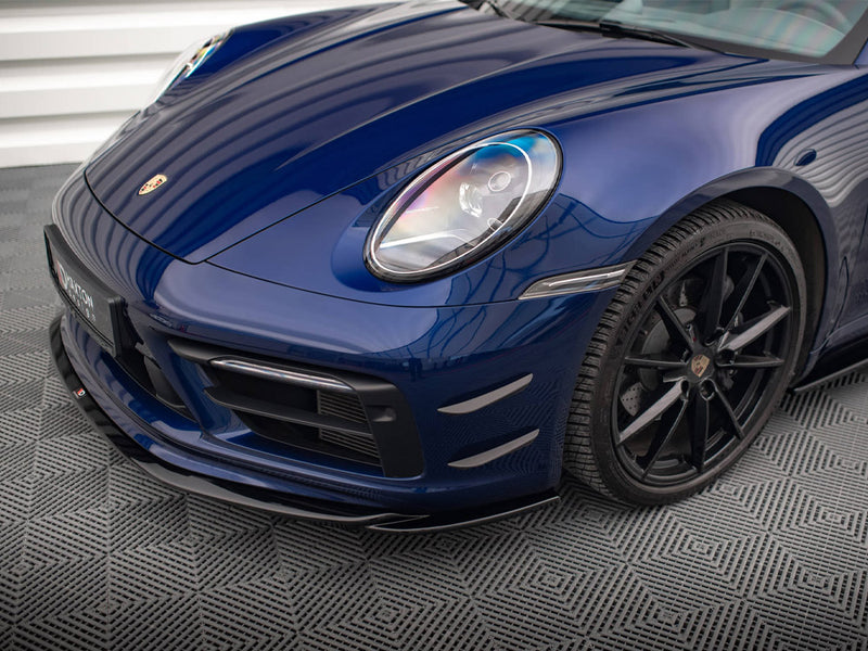Maxton Design Front Bumper Wings (Canards) Porsche 911 Carrera Aero 992