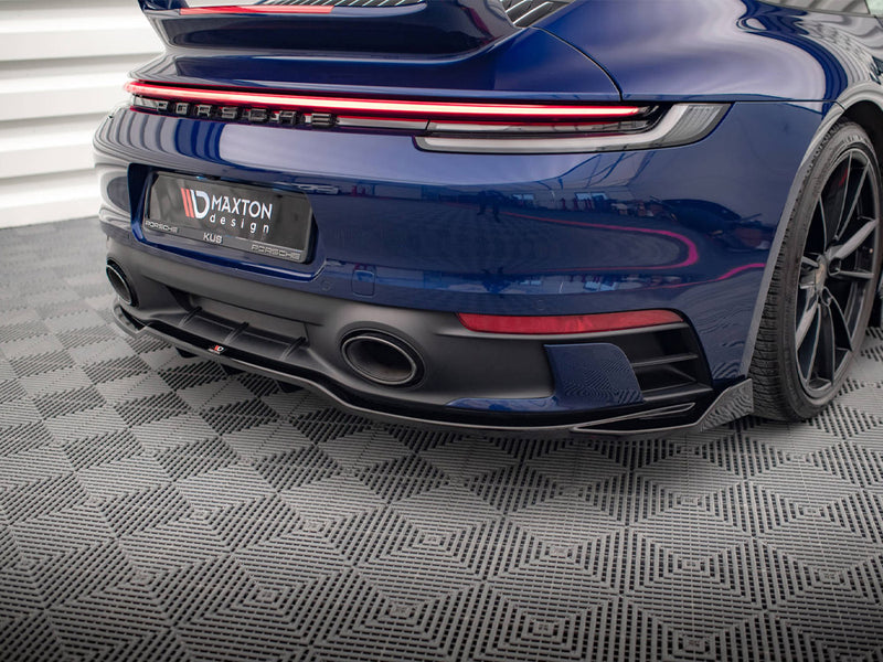 Maxton Design Rear Splitter (Vertical Bars) V.2 Porsche 911 Carrera Aero / Carrera GTS 992
