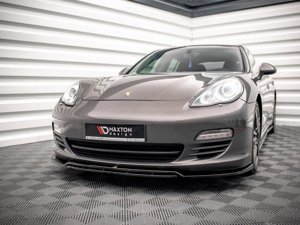 Maxton Design Front Splitter V.1 Porsche Panamera / Panamera Diesel 970