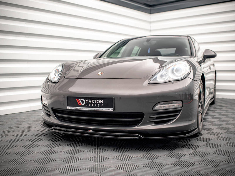 Maxton Design Front Splitter V.1 Porsche Panamera / Panamera Diesel 970