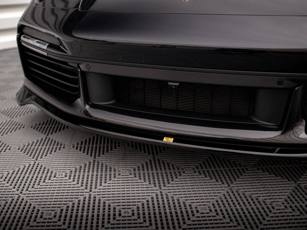 Maxton Design Front Splitter Porsche 911 Turbo S 992