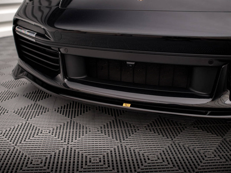 Maxton Design Front Splitter Porsche 911 Turbo S 992