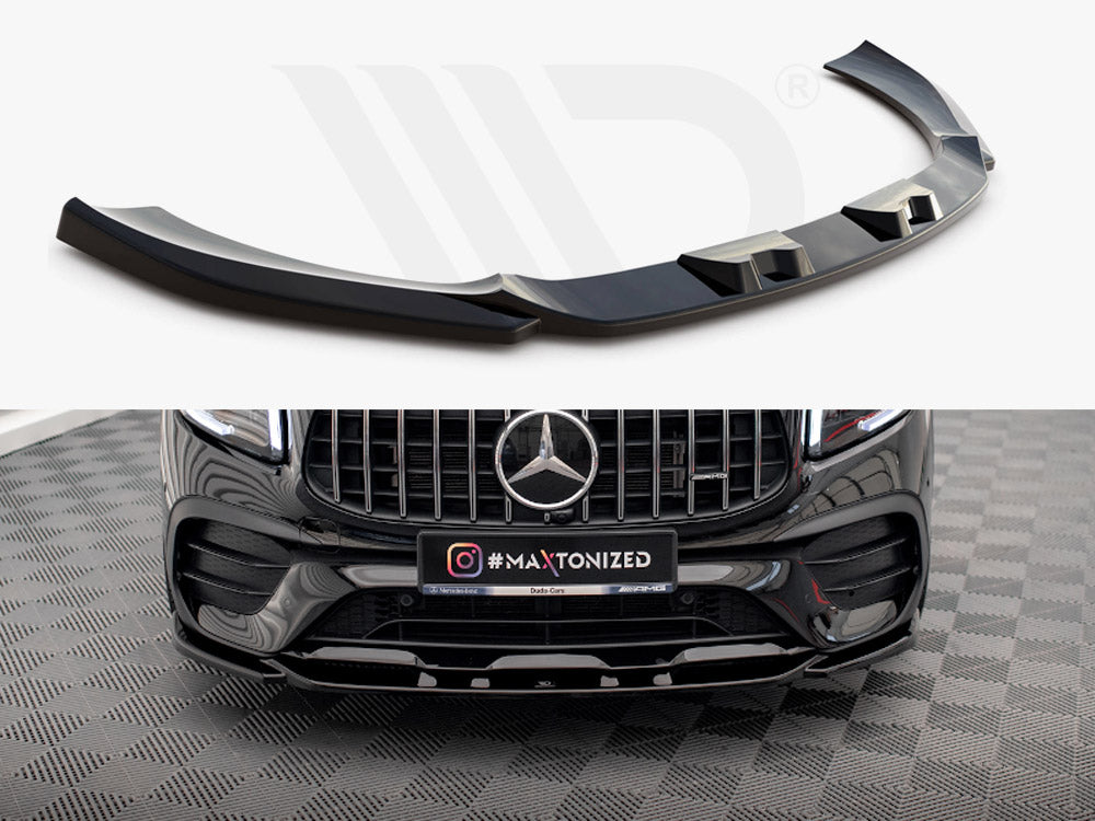 Maxton Design ベンツ GLB X247 フロントスプリッターV.2 Maxton Design Front Splitter V.2 Mercedes-AMG GLB 35 / AMG-Line X247