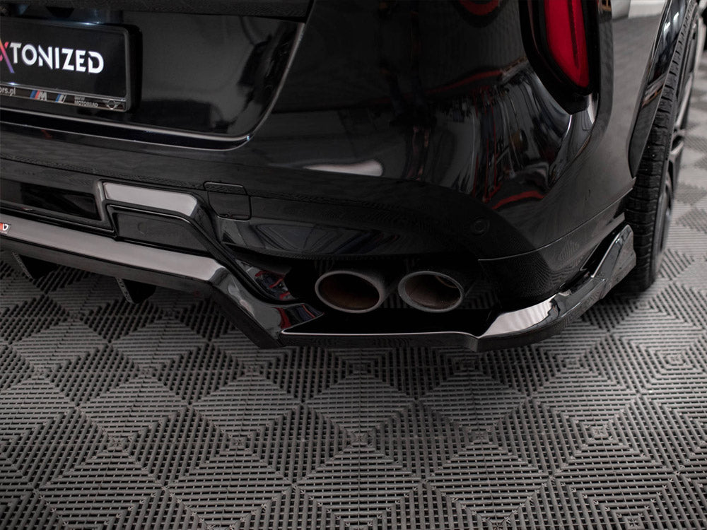 Maxton Design Central Rear Splitter (Vertical Bars) BMW X6 M F96