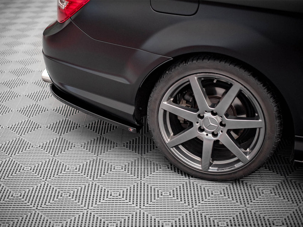 Maxton Design Rear Side Splitters Mercedes-Benz C Coupe / Sedan / Estate AMG-Line C204 / W204 Facelift / S204 Facelift