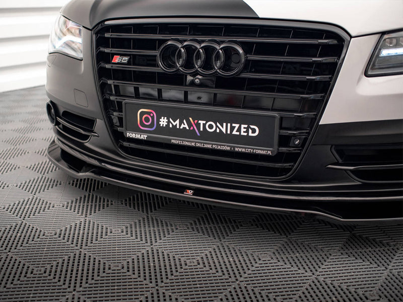 Maxton Design Front Splitter V.1 Audi S8 D4