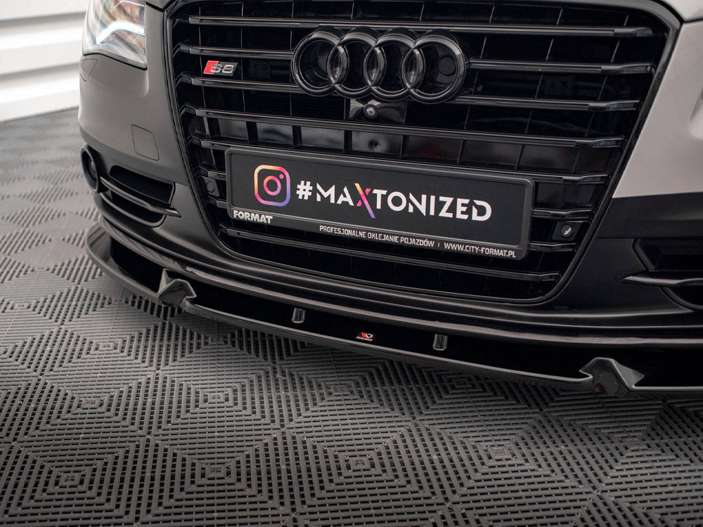 Maxton Design Front Splitter V.2 Audi S8 D4