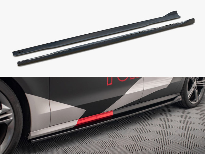 Maxton Design Side Skirts Diffusers V.2 Audi S8 D4