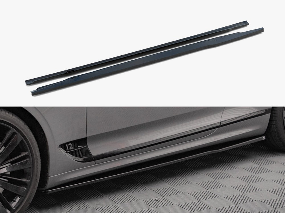 Maxton Design Side Skirts Diffusers Bentley Continental Convertible GT Mk3