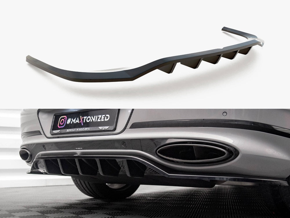Maxton Design Rear Splitter (Vertical Bars) Bentley Continental Convertible GT Mk3