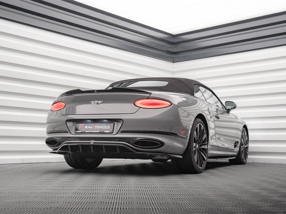 Maxton Design Rear Splitter (Vertical Bars) Bentley Continental Convertible GT Mk3
