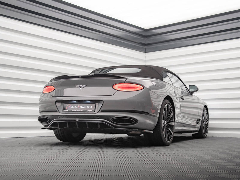 Maxton Design Rear Splitter (Vertical Bars) Bentley Continental Convertible GT Mk3