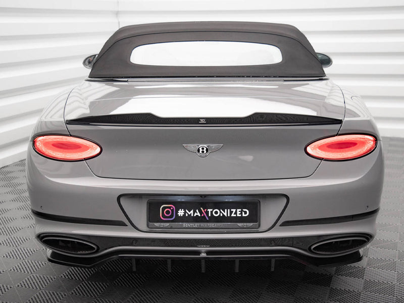 Maxton Design Rear Splitter (Vertical Bars) Bentley Continental Convertible GT Mk3