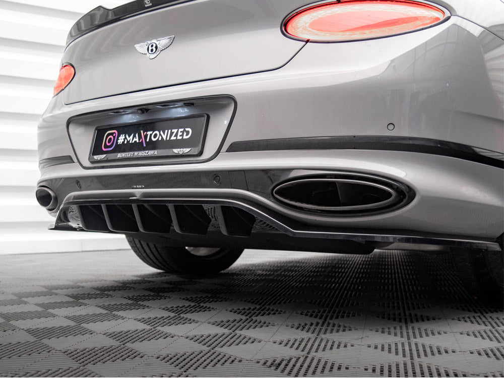 Maxton Design Rear Splitter (Vertical Bars) Bentley Continental Convertible GT Mk3