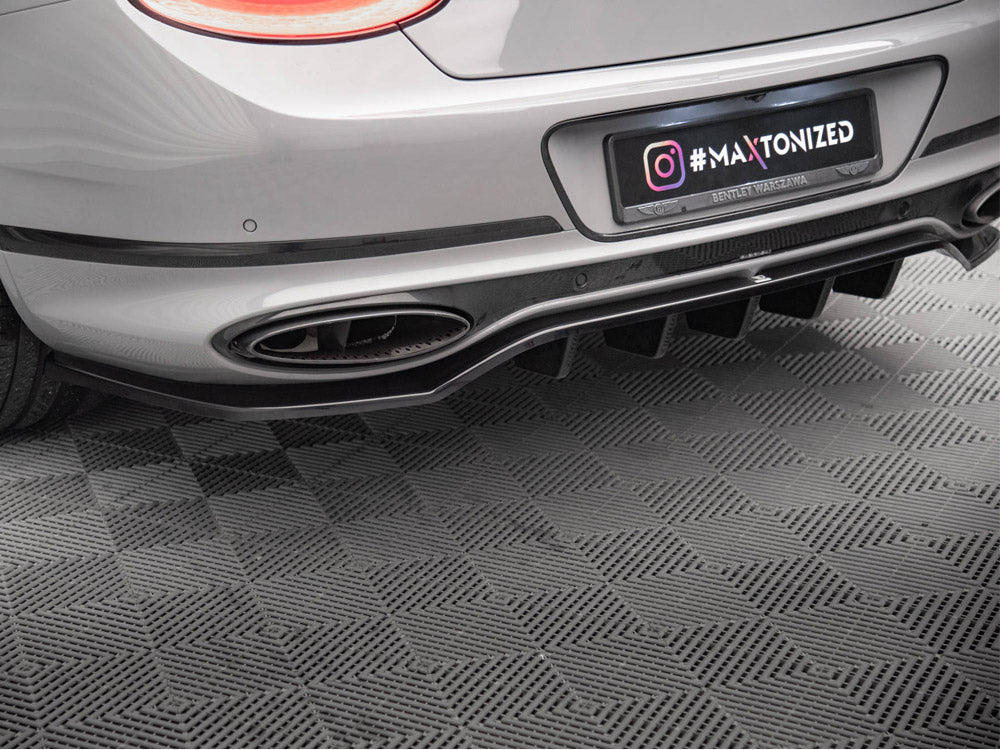 Maxton Design Rear Splitter (Vertical Bars) Bentley Continental Convertible GT Mk3