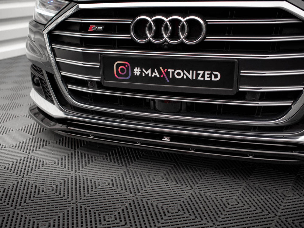 Maxton Design Front Splitter V.1 Audi S8 / A8 S-Line D5