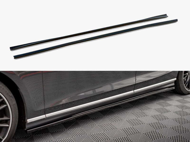 Maxton Design Side Skirts Diffusers Audi S8 / A8 S-Line D5