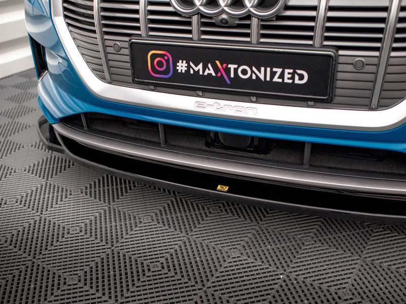 Maxton Design Front Splitter V.1 Audi e-Tron