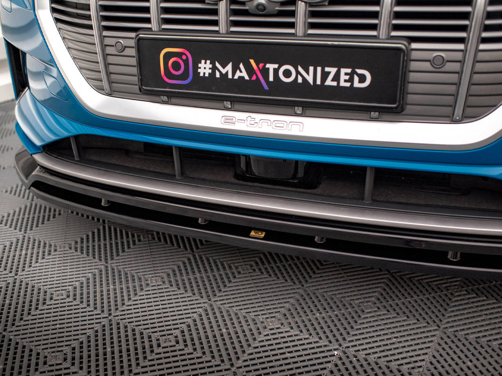 Maxton Design Front Splitter V.2 Audi e-Tron
