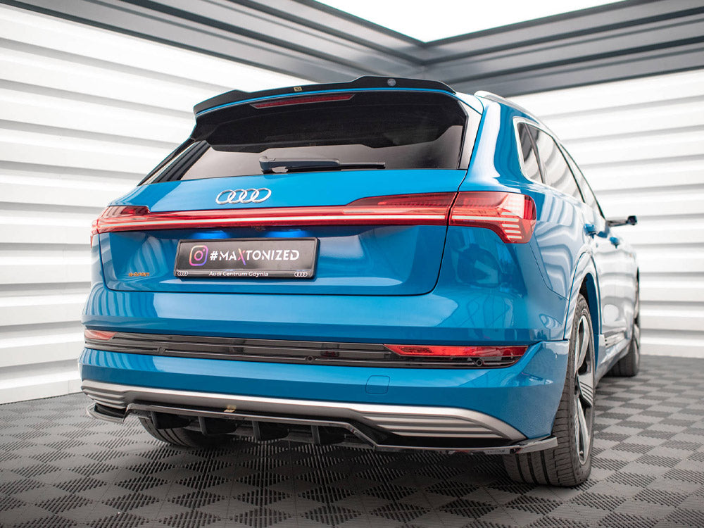 Maxton Design Central Rear Splitter (Vertical Bars) Audi e-Tron