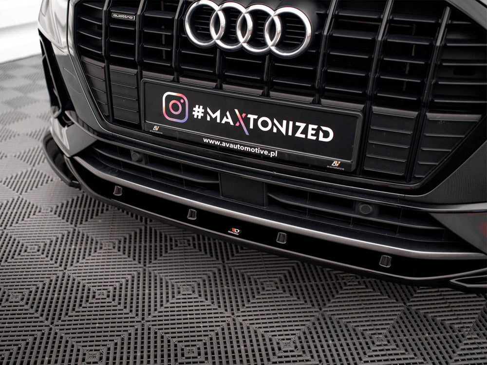 Maxton Design Front Splitter V.3 Audi Q3 Sportback / SUV S-Line F3