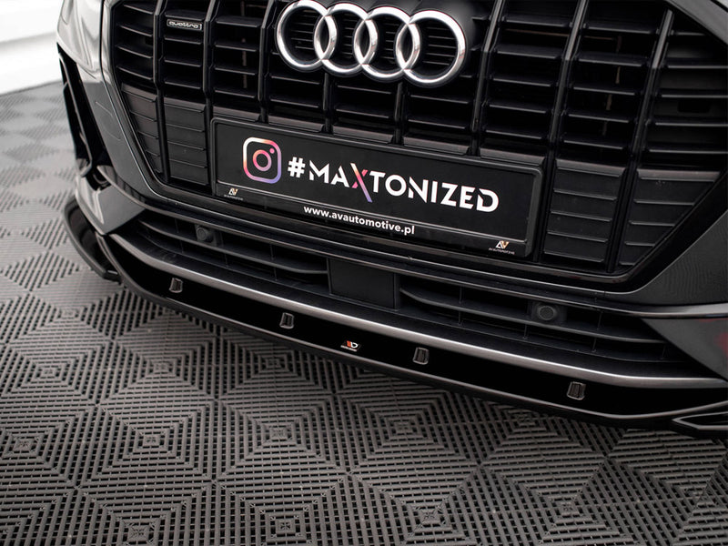 Maxton Design Front Splitter V.3 Audi Q3 Sportback / SUV S-Line F3